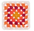 Citrus Twist Granny Square Cross-Body Bag Pattern step 2