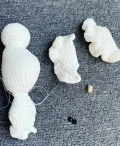 Peaceful White Dove Amigurumi Pattern step 3