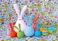 Teardrop Bunny Amigurumi Pattern step 1