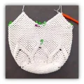 Boho Pineapple Mesh Market Bag Pattern step 4