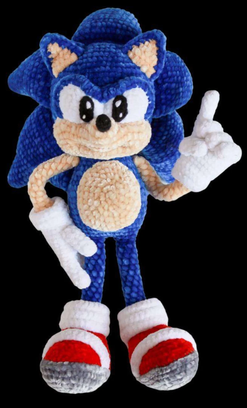 Complimentary Advanced crochet pattern: Super Hedgehog Hero Amigurumi Pattern - Simple to follow guide