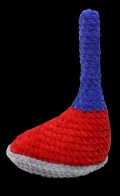 Super Hedgehog Hero Amigurumi Pattern step 4
