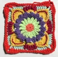 Kinnedy Nichelle Textured Floral Square Pattern step 4