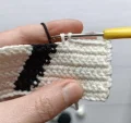 Kawaii Black Cat Tote Bag Crochet Pattern step 2