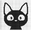 Kawaii Black Cat Tote Bag Crochet Pattern step 3