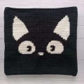Kawaii Black Cat Tote Bag Crochet Pattern step 4