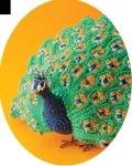 Majestic Royal Peacock Amigurumi Pattern step 1