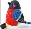 Birds of Winter Amigurumi Pattern step 1