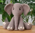Bubba the Elephant Amigurumi Pattern step 1