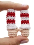 Granny Claus Amigurumi Pattern step 2