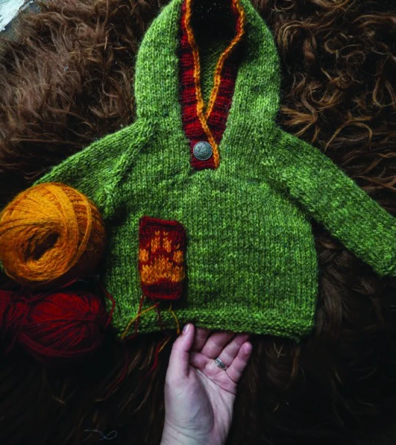 Complimentary Intermediate crochet pattern: Waya Baby Hooded Sweater Crochet Pattern - Simple to follow guide