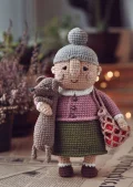 Sweet Grandma Amigurumi Pattern step 1