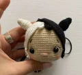 Cruella De Vil Inspired Doll Amigurumi Pattern step 3
