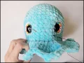 Blue the Dumbo Octopus Amigurumi Pattern step 4