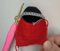 Little Bullfinch Bird Amigurumi Pattern step 4