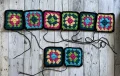 Bonita Granny Square Project Bag Crochet Pattern step 2