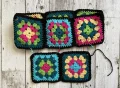 Bonita Granny Square Project Bag Crochet Pattern step 3