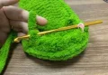 Grinch Slippers Amigurumi Pattern step 3