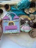 Adorable Princess and Castle Bag Amigurumi Pattern step 1