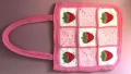 Strawberry Tote Bag and Drawstring Pouch Amigurumi Pattern step 1