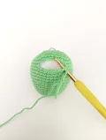 Colourful Mini Dino Amigurumi Pattern step 4