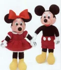 Classic Mickey and Minnie Mouse Amigurumi Pattern step 1