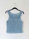 Aestas Summer Crochet Top Pattern step 1