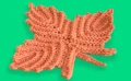 Canadian Maple Leaf Coaster Pattern step 1