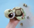 Large Spiral Shell Turtle Amigurumi Pattern step 1