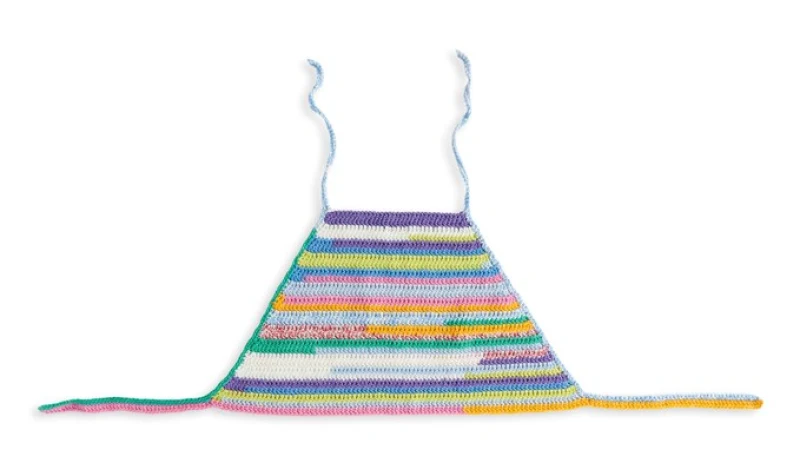 Complimentary Intermediate crochet pattern: Colorful Summer Halter Top Amigurumi Pattern - Simple to follow guide