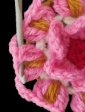 Cherry Blossom Mandala Square Amigurumi Pattern step 3