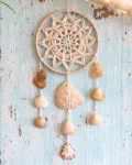 Star Mandala Dreamcatcher Pattern step 1