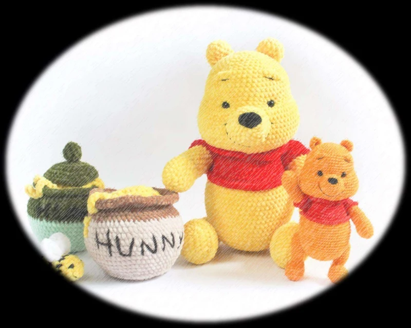 Complimentary Intermediate crochet pattern: Classic Honey Bear Amigurumi Pattern - Simple to follow guide