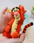 Classic Tigger Amigurumi Pattern step 1