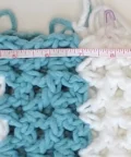 Bold Stripe Crochet Cocoon Cardigan Pattern step 3