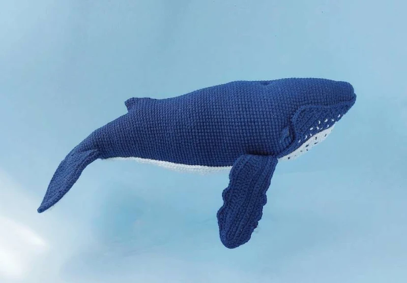 Complimentary Advanced crochet pattern: Majestic Humpback Whale Amigurumi Pattern - Simple to follow guide