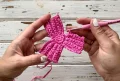 Golden Wildflower Crown Crochet Pattern step 3