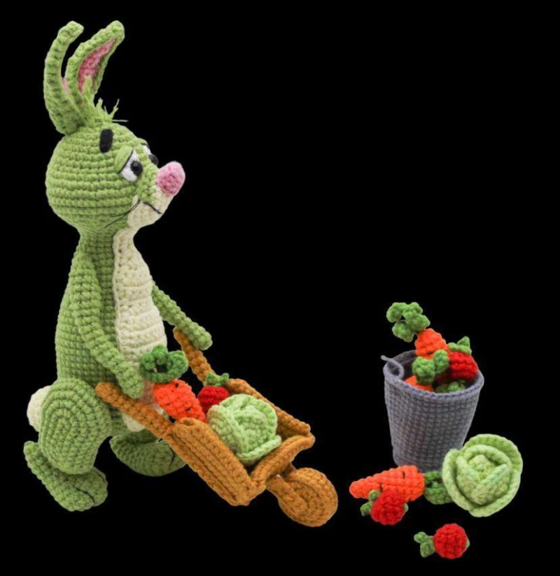 Complimentary Advanced crochet pattern: Garden Rabbit Amigurumi Pattern - Simple to follow guide