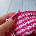 Mosaic Diamond Crochet Beanie Pattern step 3