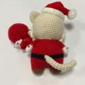 Santa Christmas Cat Amigurumi Pattern step 4