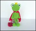 Frog Prince Amigurumi Pattern step 1