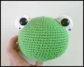 Frog Prince Amigurumi Pattern step 2