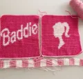Baddie Barbie Tapestry Crochet Bag Pattern step 4