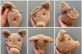 Wild Boar Hand Puppet Amigurumi Pattern step 4