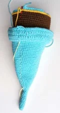 Sunflower Garden Gnome Amigurumi Pattern step 3