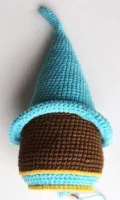 Sunflower Garden Gnome Amigurumi Pattern step 4