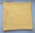 Velvet Bunny Pillow Amigurumi Pattern step 2