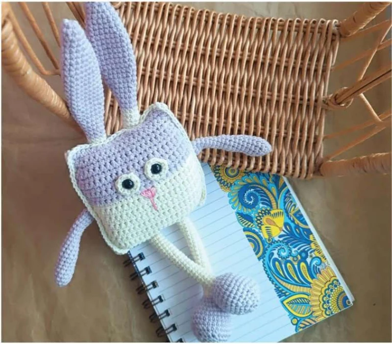 Complimentary Intermediate crochet pattern: Tick the Rabbit Amigurumi Pattern - Simple to follow guide