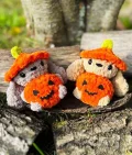 Crochet Bunny Pumpkin Amigurumi Pattern step 1