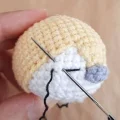 Keychain Mini Penguin Amigurumi Pattern step 4